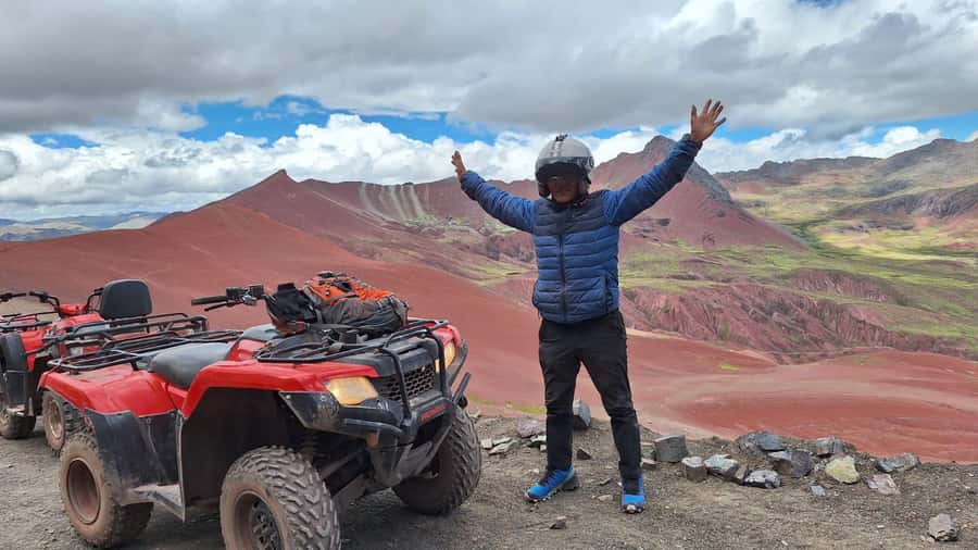From Cusco: Mountain of colors and red valley on ATVs - A 3:30 AM departure from Cusco