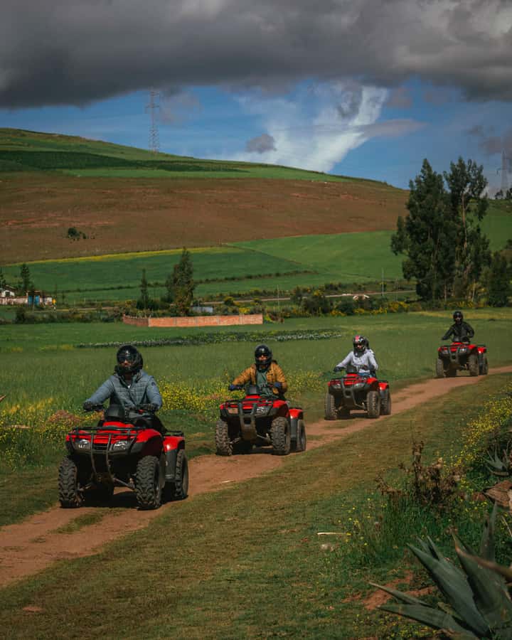 From Cusco: Quad bike tour Moray and Salt Mines - The one-hour transfer from Cusco