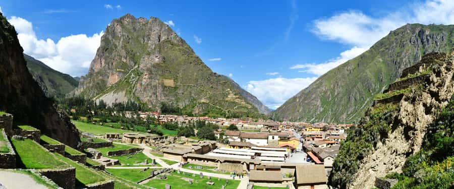 From Cusco: Sacred Valley of the Incas Full-Day Tour - Pisac: market stalls below an Inca mountain city