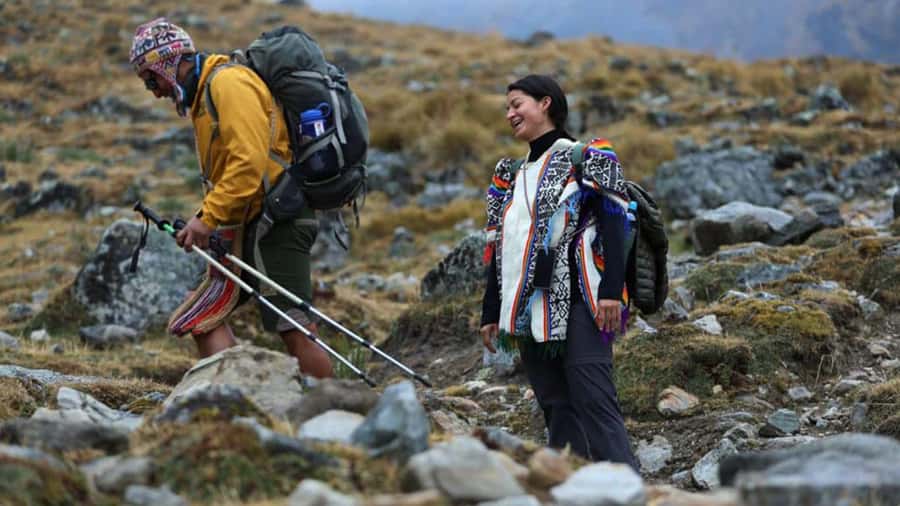 From Cusco: Salkantay trek 5 days/4 nights meals included - The route changes completely in five days