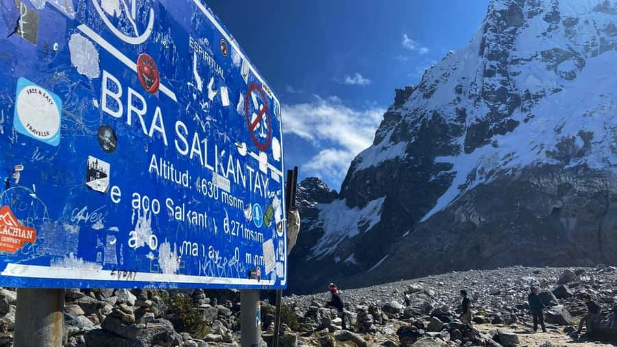 From Cusco: Salkantay trek 5 days/4 nights meals included - Day four: Llactapata, the railway, and Aguas Calientes