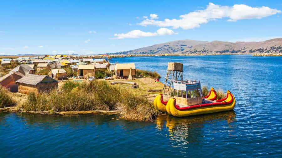 From Cusco: Uros Excursion to Uros Island - Taquile + Lunch. - Uros Islands and the totora reed tradition