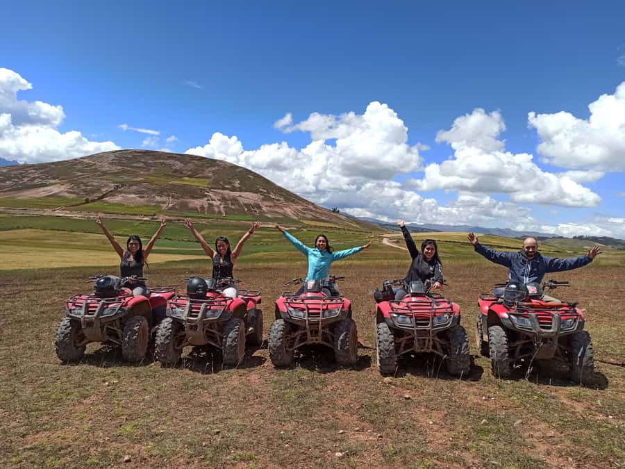 From Cuzco: Salt Mines and Moray Ruins ATV Adventure - From Cusco pickup to the ATV basecamp