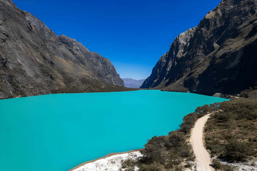 From Huaraz: Tour to Llanganuco Lakes (Chinancocha Lake) - Remembering Yungay at Ranrahirca
