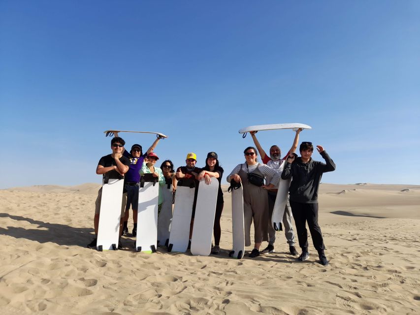 From Lima: Ballestas Islands, Huacachina with buggy Economic - Wine, Pisco, and lunch at El Catador
