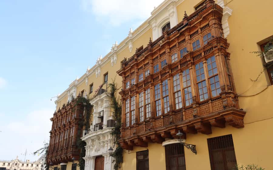 From Lima: City Tour with Catacombs & Pachacamac Inka Ruins - Reading Lima’s story in Plaza de Armas