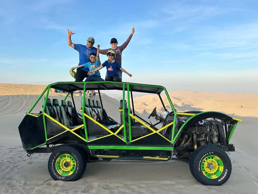 From Lima: Huacachina & Paracas Aventure Tour All Included - From Lima to the Pacific at 5am