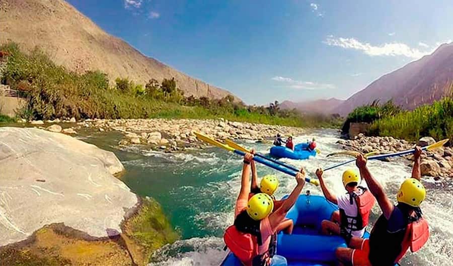 From Lima | Lunahuana River Rafting | Adventure in Canete - Incahuasi Ruins and the Inca connection