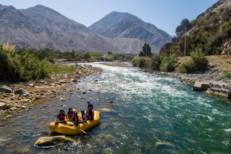 From Lima | Lunahuana River Rafting | Adventure in Canete - Catapalla winery and pisco tasting