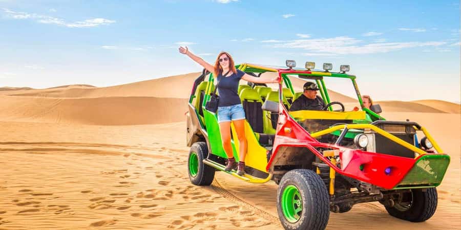 From Lima: Paracas and Huacachina Guided Desert Oasis Trip - Huacachina Lake and the desert oasis