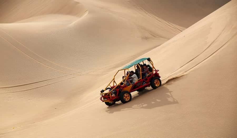 From Lima: Paracas and Huacachina Oasis Full Day Guided Tour - Paracas free time and the vineyard lunch