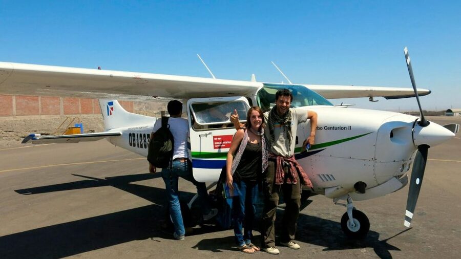 From Nazca: Flight in a light aircraft over the Nazca Lines - The 13 figures you will look for