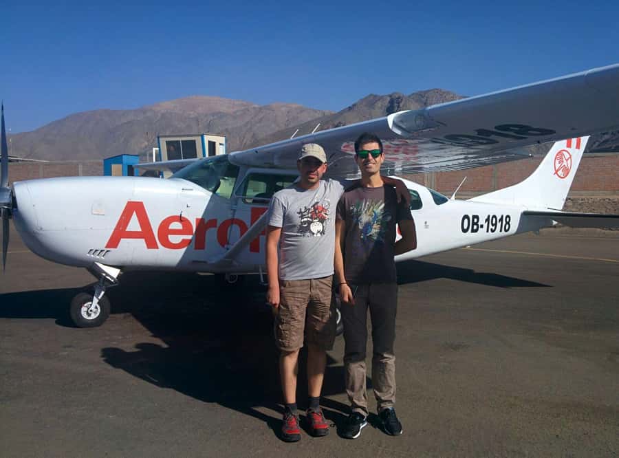 From Nazca: Flight in a light aircraft over the Nazca Lines - What the flight feels like in practice