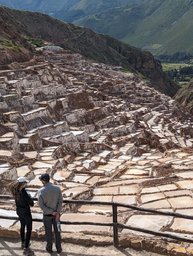 From Ollantaytambo:Moray, Salt Mines, Chinchero end in Cusco - Why this makes sense after Ollantaytambo