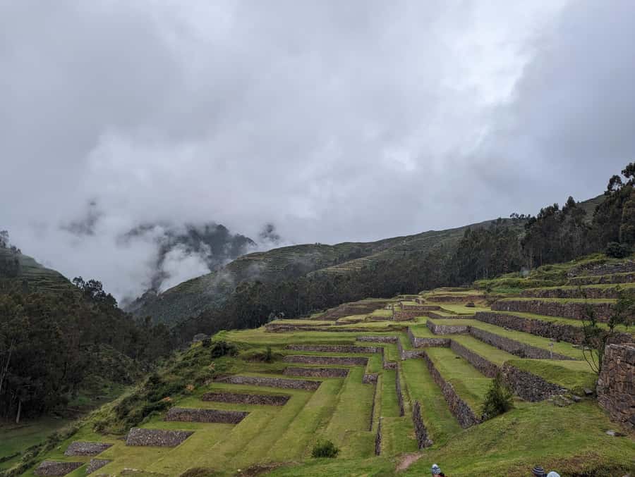 From Ollantaytambo:Moray, Salt Mines, Chinchero end in Cusco - The ride to Cusco