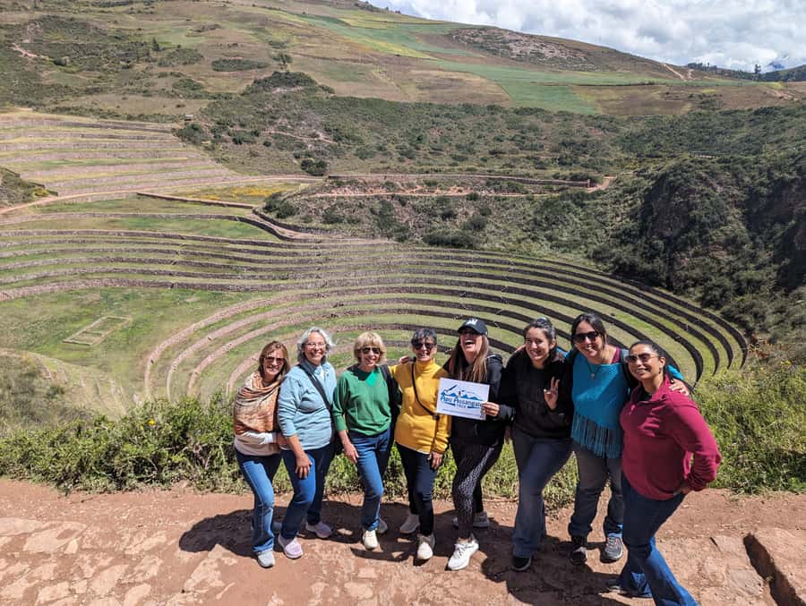 From Ollantaytambo:Moray, Salt Mines, Chinchero end in Cusco - What the $109 price really includes