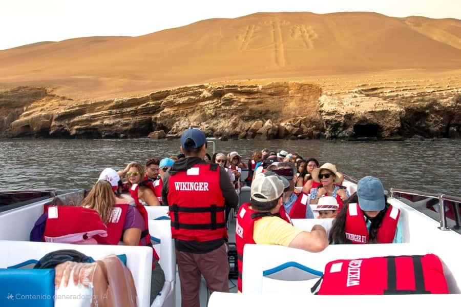 From Paracas: Ballestas Islands tour all Inclusive - Watching wildlife around the Ballestas Islands
