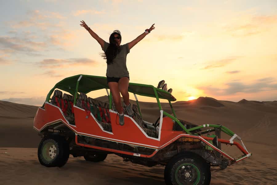 From Paracas: Mini Buggy Tour & Sandboarding at Oasis - Reaching Costa Rica Oasis by 4x4