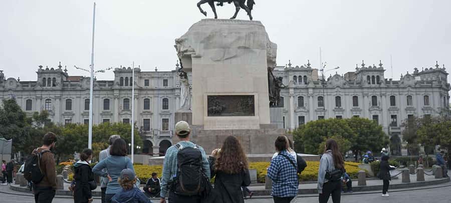 From Port of Callao: Lima Sightseeing Tour - Huaca Pucllana, an ancient site inside modern Miraflores