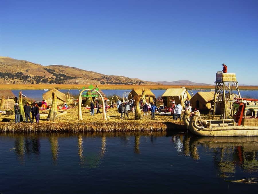 From Puno: Floating Islands of the Uros Half-Day Tour - Leaving Puno for the lake