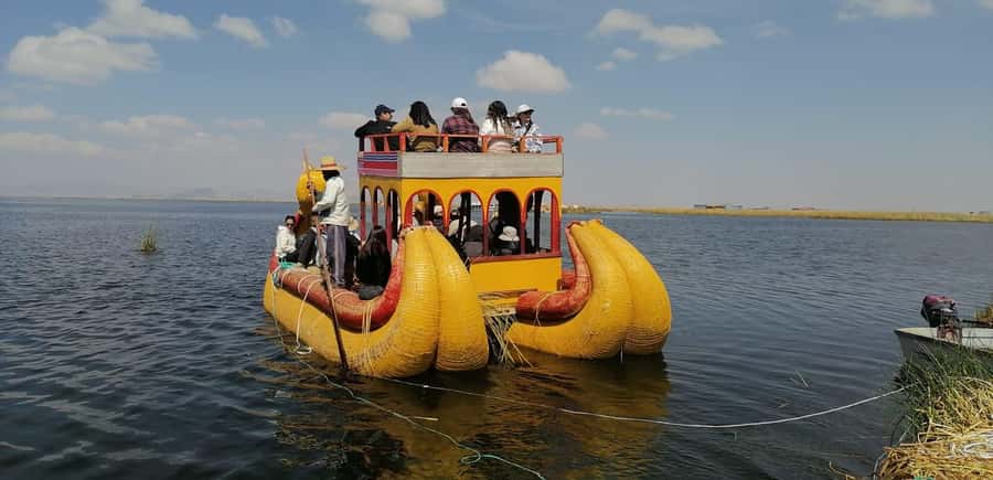 From Puno: full day tour to Uros and Taquile with Lunch - A full day on Lake Titicaca for $28