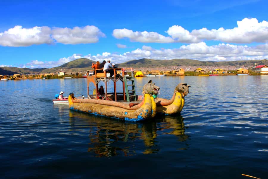 From Puno: Uros floating islands half Day tour - Lake Titicaca views and the three-hour pace