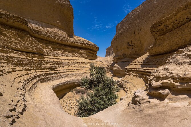 Full Day Tour Canyon of the Lost in Ica Desert - Following the sedimentary path to Ojos de Agua