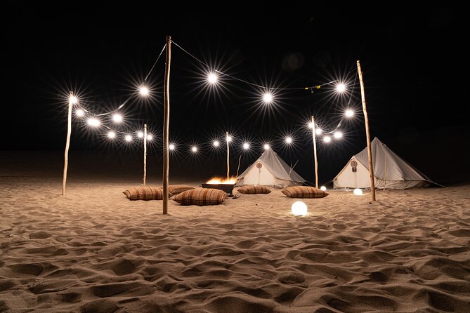 Glamping in Huacachina Desert - Breakfast and the morning shower
