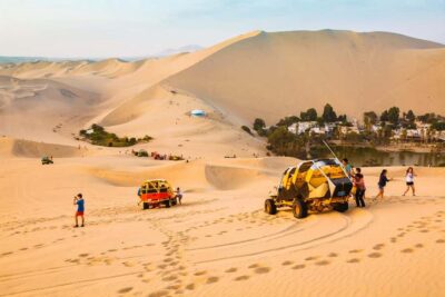 Buggy en las Dunas al Atardecer y Sandboarding