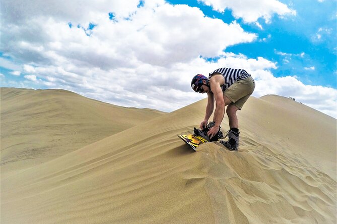Huacachina Sandboard - The ride down is only half the story