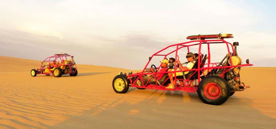 Huacachina: Sandboarding and Dune Buggy Tour + Sunset - Sandboarding for first-timers