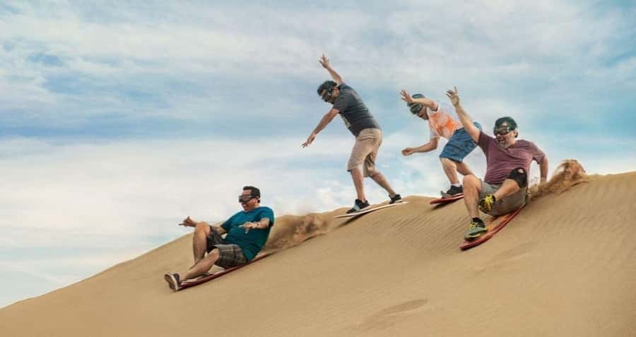 Huacachina: Sandboarding and Dune Buggy Tour + Sunset - Sunset over the desert
