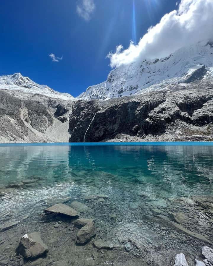Huaraz: Laguna 69 | Cordillera Blanca | Hike to Lake 69 - The return walk and rough road to Huaraz