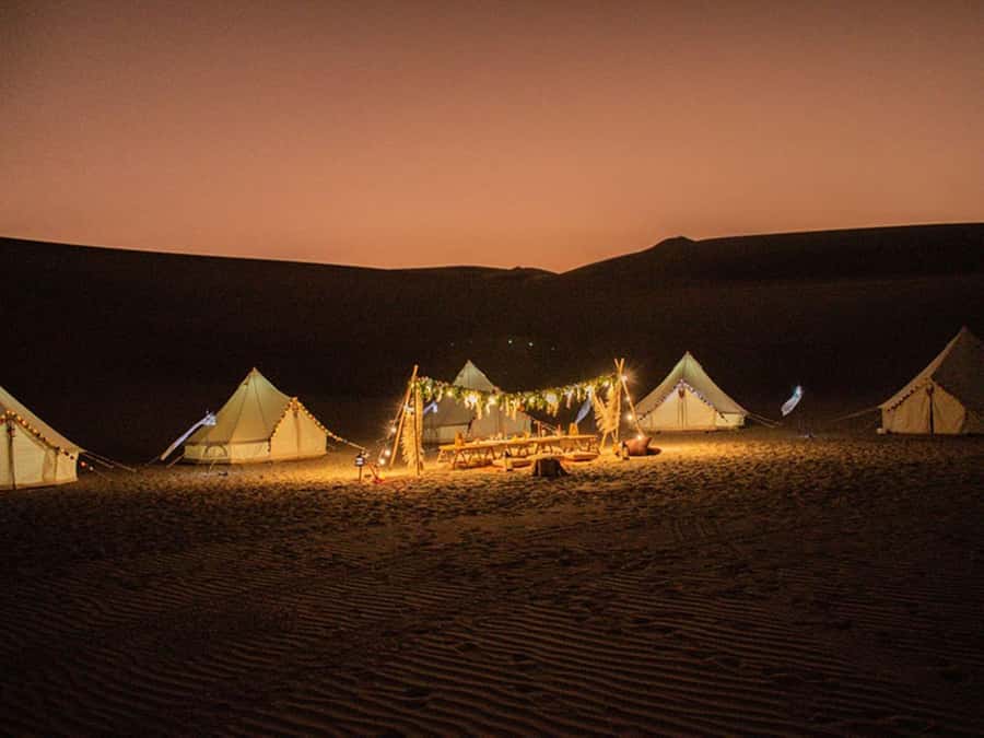 Ica | Huacachina: Desert Glamping | Night Under the Stars - What Arrives at the Dinner Table