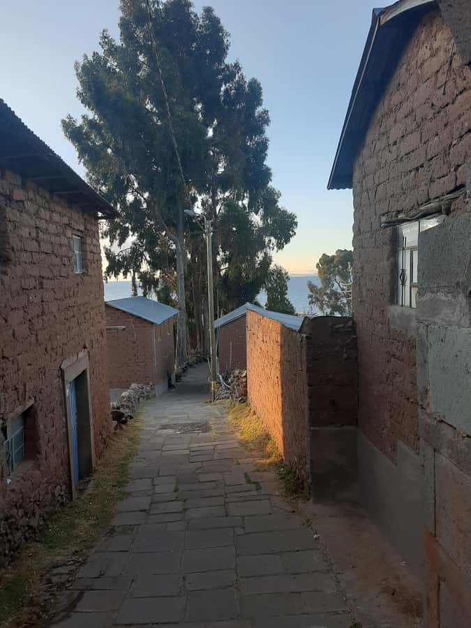 LAKE TITICACA 2-DAY EXCURSION: UROS AMANTANI AND TAQUILE + 3 MEALS - Taquile’s paths and agricultural terraces