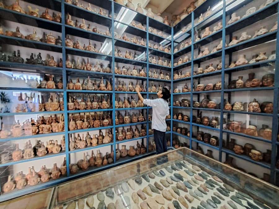 Lima city tour: Larco Museum and Huaca Pucllana - The Tuesday change to Huaca Huallamarca