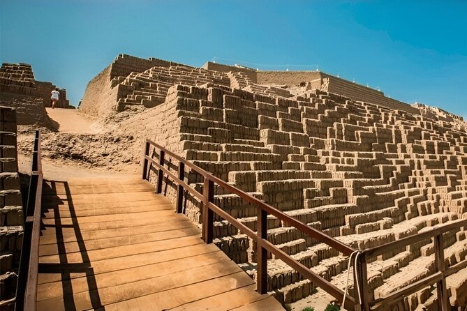 Lima City Tour Plus + Video by Drone - Group - Huaca Pucllana from a panoramic viewpoint