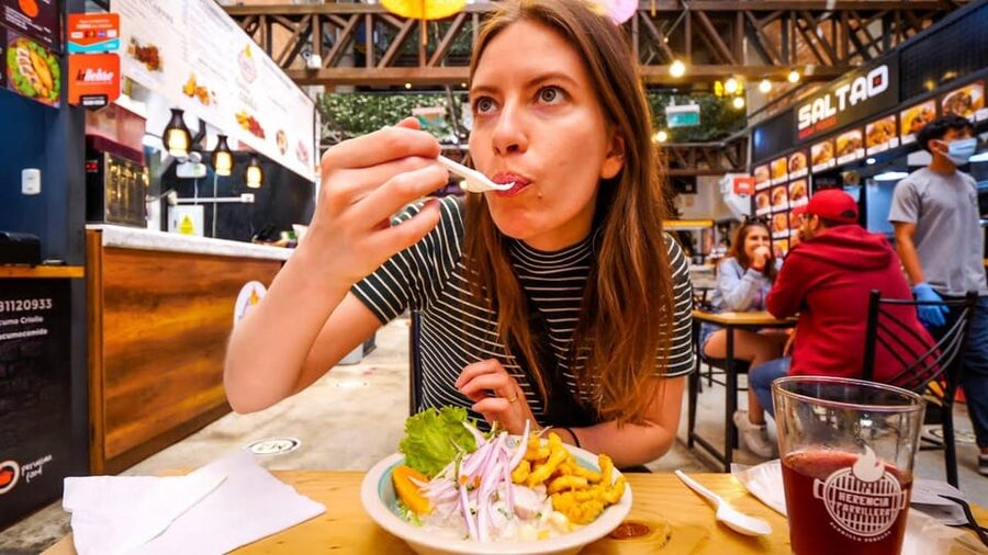 Lima: Food Tour on Local Market - Chinitos adds a substantial local sandwich