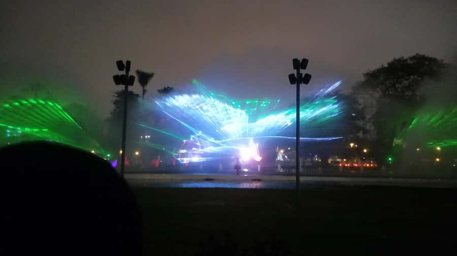 Lima: Live Magic Water Show Experience - Why the Magic Water Circuit works at night