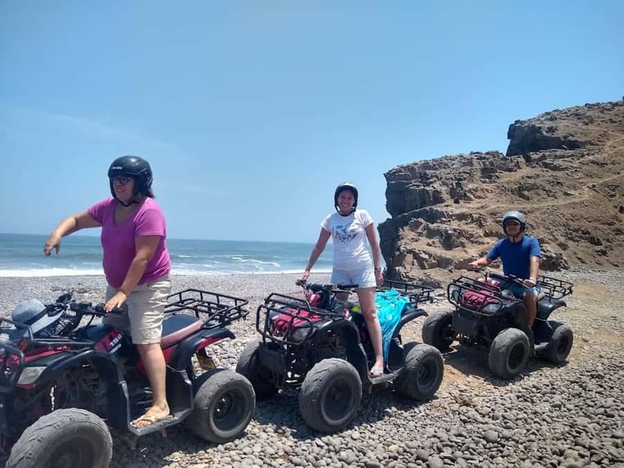 Lima: Lunuhuaná Extreme All In + Cerro Azul + Rafting + ATV + Canopy - Lunch is the least predictable stop