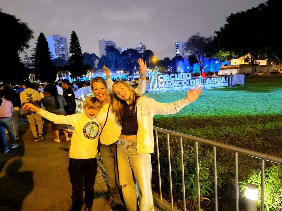 Lima: Magic Water Circuit Light Show Tour with Pickup - Pickup from Miraflores, Barranco, and San Isidro