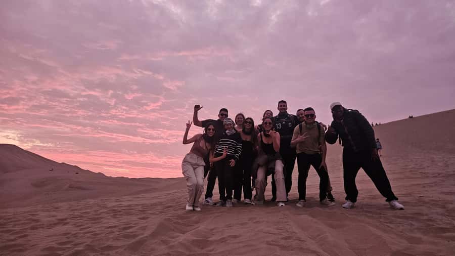 Lima: Paracas & Huacachina Oasis Day Trip with Wine & Dunes - One Long Day From Pacific Water to Desert Sand