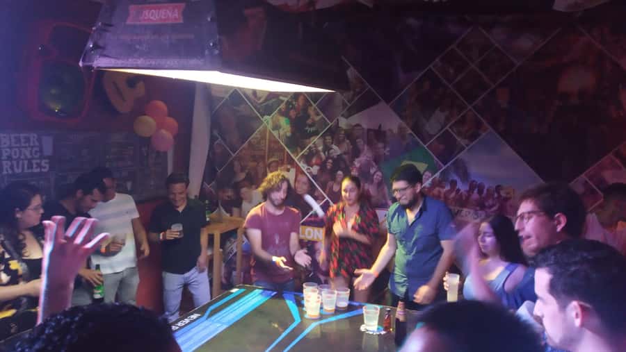 Lima: Party tour Fridays Barranco / Saturdays Miraflores - Second bar: premium local beer at a lower price