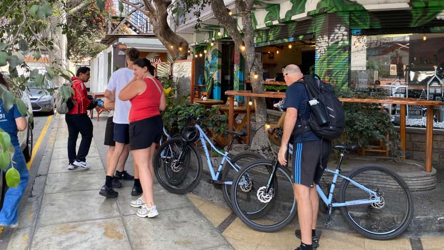 Lima: Sightseeing Bike Tour with Food and Drink Tastings - What the $65 price really covers
