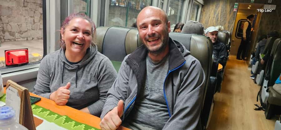 Machu Picchu: 1-day tour by Vistadome Panoramic train - The return through Aguas Calientes and Cusco