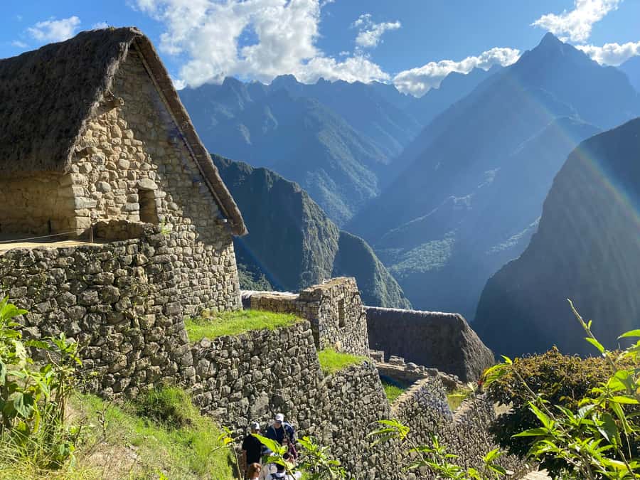 Machu Picchu: Group Guided Tour - The first uphill walk and the main viewing platforms
