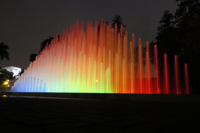 Magic Water Circuit with Dinner - The real risk is not the fountains, it is the clock