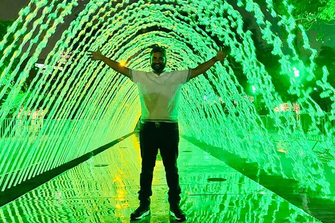 Magic Water & Laser Light Show Including Pickup And Drop-Off - Walking through 13 fountains with a guide