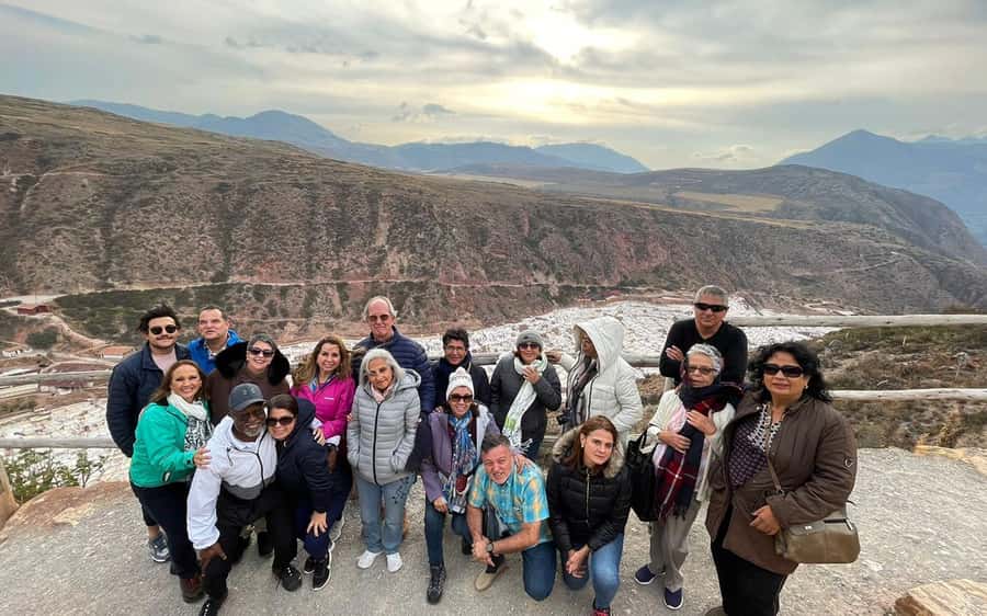 Maras Moray - The 8:30 a.m. pickup from Cusco