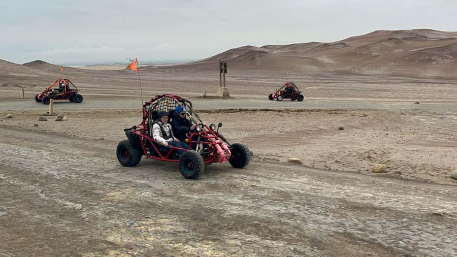Mini Buggy GO KART in Paracas National Reserve - Yumaque Beach and its calm coastal setting